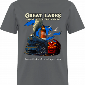 2026 Great Lakes Large Scale Train Expo Official T-Shirt